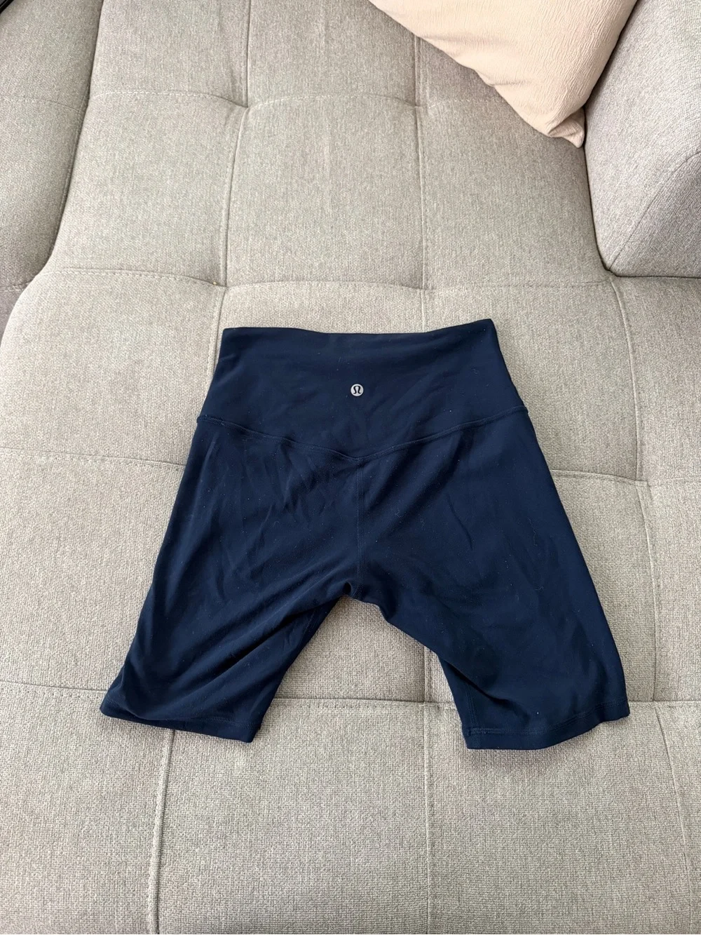 lululemon athletica Black High-Rise Bike Shorts